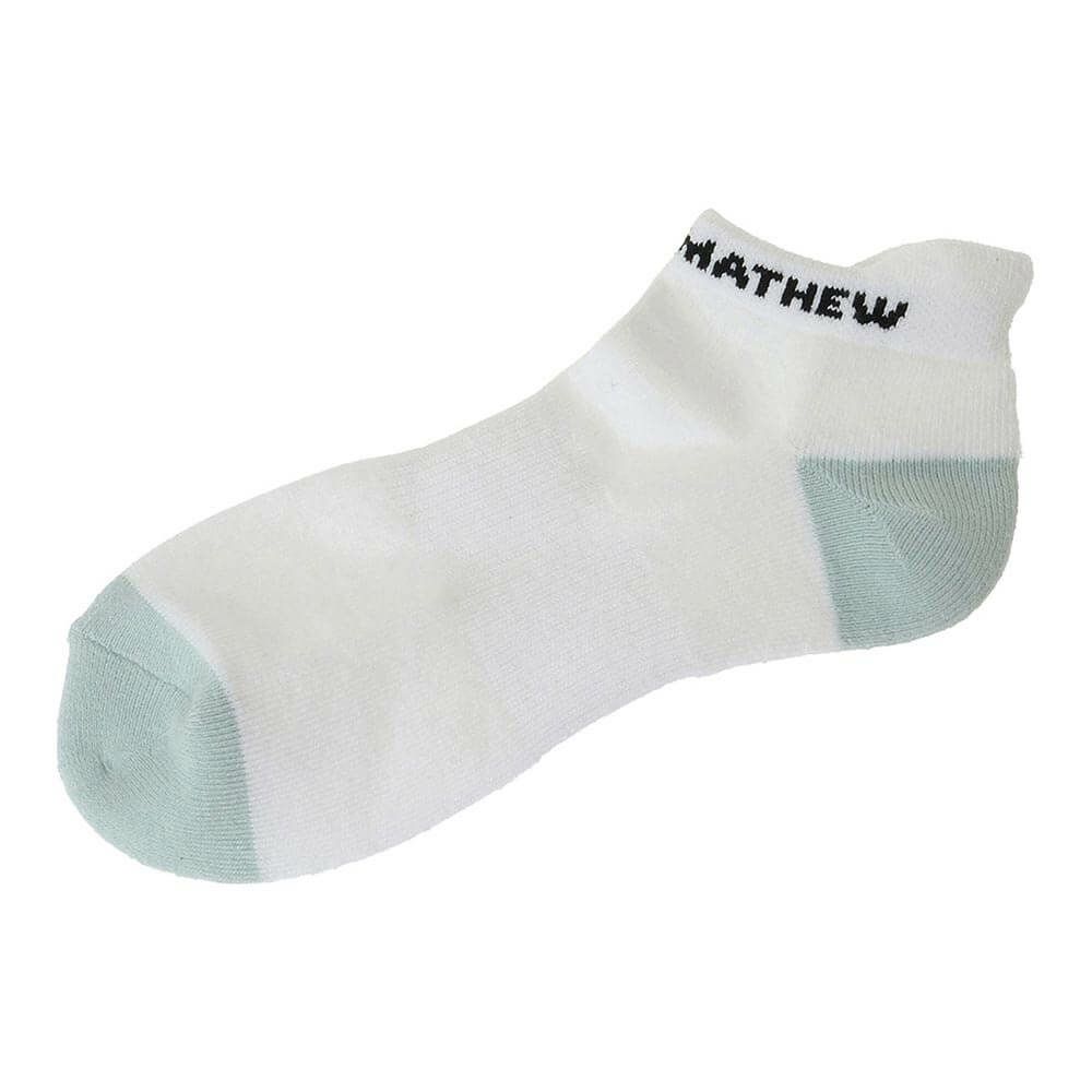 トラヴィスマシュー Travis Mathew　メンズ バイカラー アンクル ソックス 7AL091 3MST ライトグリーン　2025年モデル 詳細1