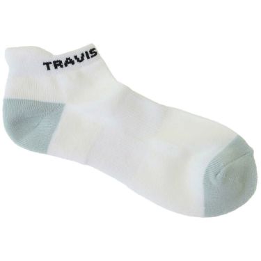 トラヴィスマシュー Travis Mathew　メンズ バイカラー アンクル ソックス 7AL091 3MST ライトグリーン　2025年モデル 詳細2