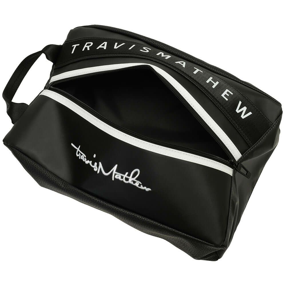 トラヴィスマシュー Travis Mathew　メンズ RTM シューズケース 7AL906 0BLK ブラック　2025年モデル 詳細4