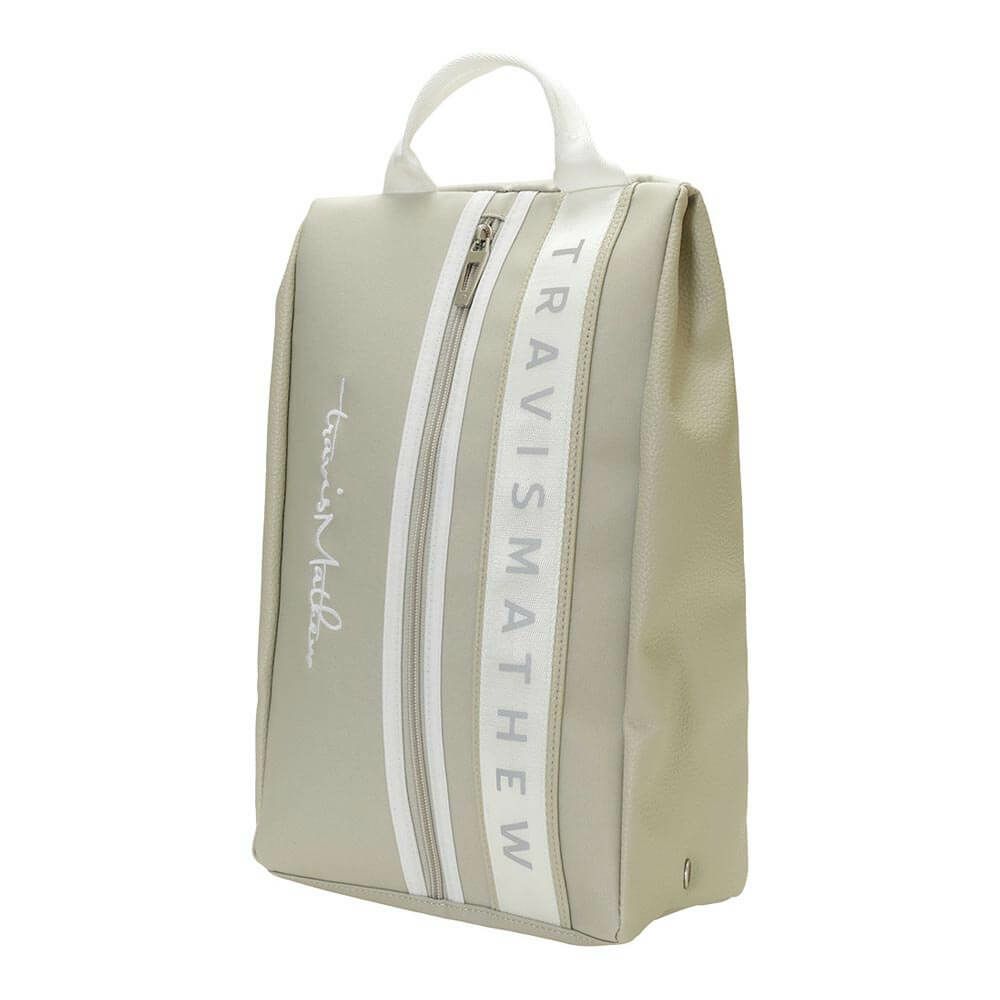 トラヴィスマシュー Travis Mathew　メンズ RTM シューズケース 7AL906 2KHK ベージュ　2025年モデル 詳細1