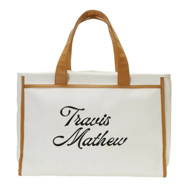 トラヴィスマシュー Travis Mathew　メンズ CANVAS トートバッグ 7AL911 1WHT ホワイト　2025年モデル 詳細1