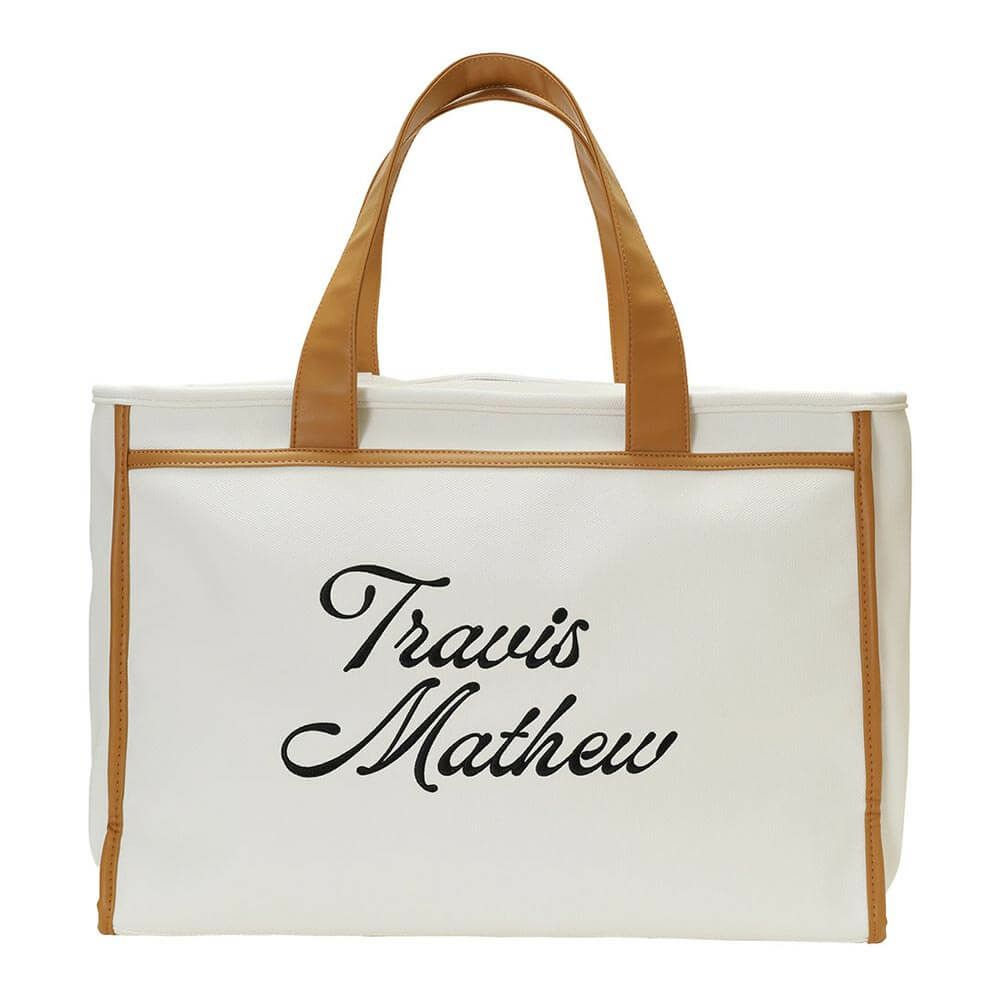 トラヴィスマシュー Travis Mathew　メンズ CANVAS トートバッグ 7AL911 1WHT ホワイト　2025年モデル 詳細1