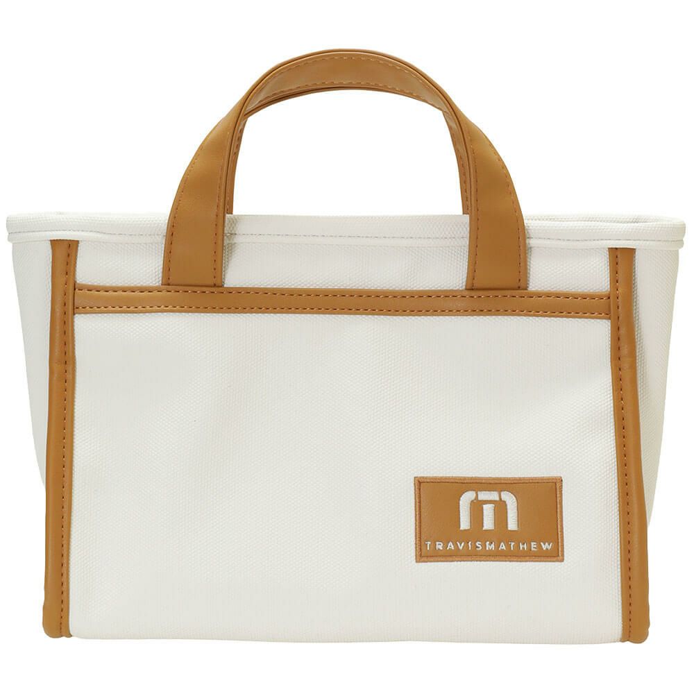トラヴィスマシュー Travis Mathew　メンズ CANVAS ミニ トートバッグ 7AL912 1WHT ホワイト　2025年モデル 詳細2