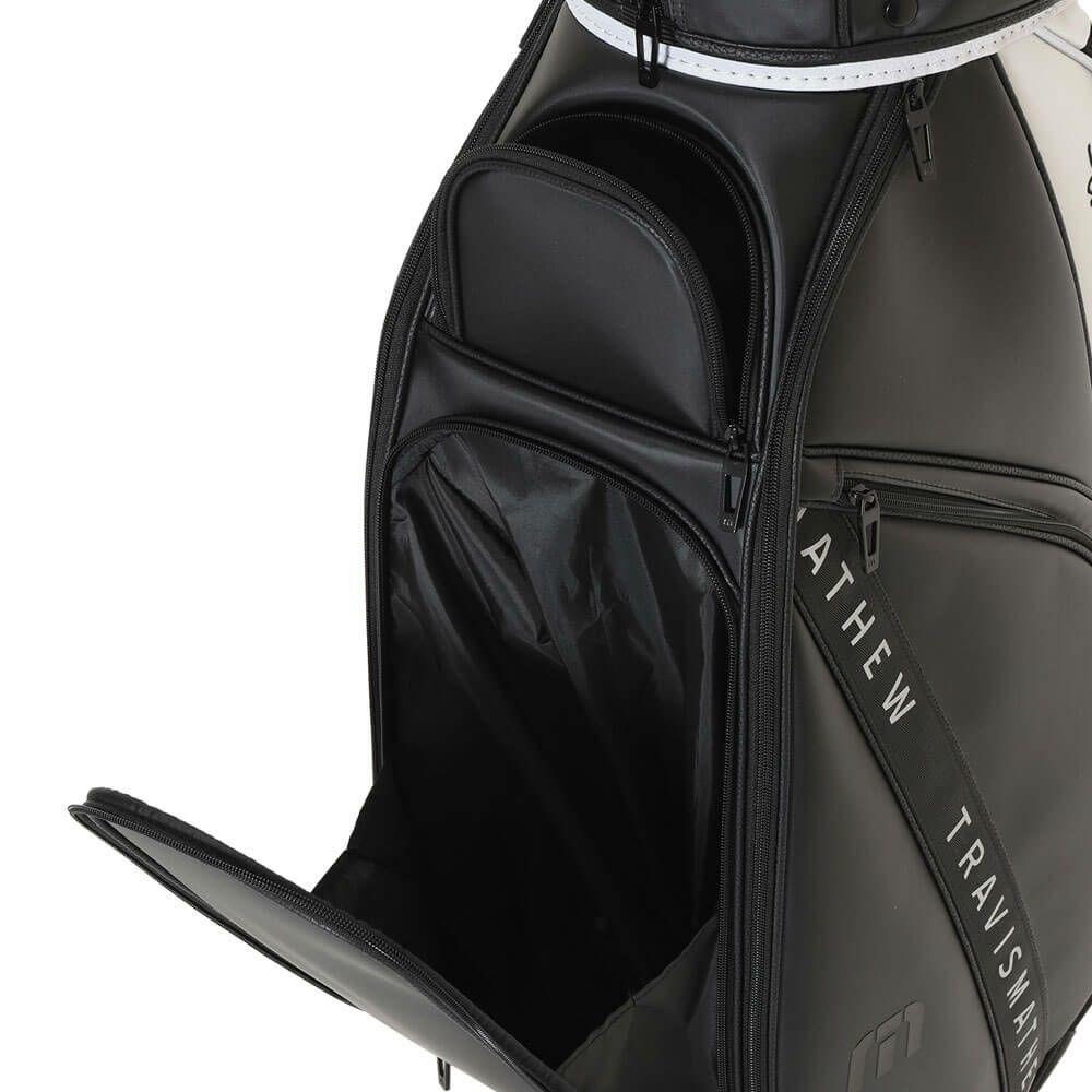 トラヴィスマシュー Travis Mathew　メンズ RTM キャディバッグ 7AL900 0BLK ブラック　2025年モデル 詳細6