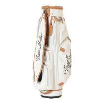 トラヴィスマシュー Travis Mathew　メンズ CANVAS キャディバッグ 7AL902 1WHT ホワイト　2025年モデル
