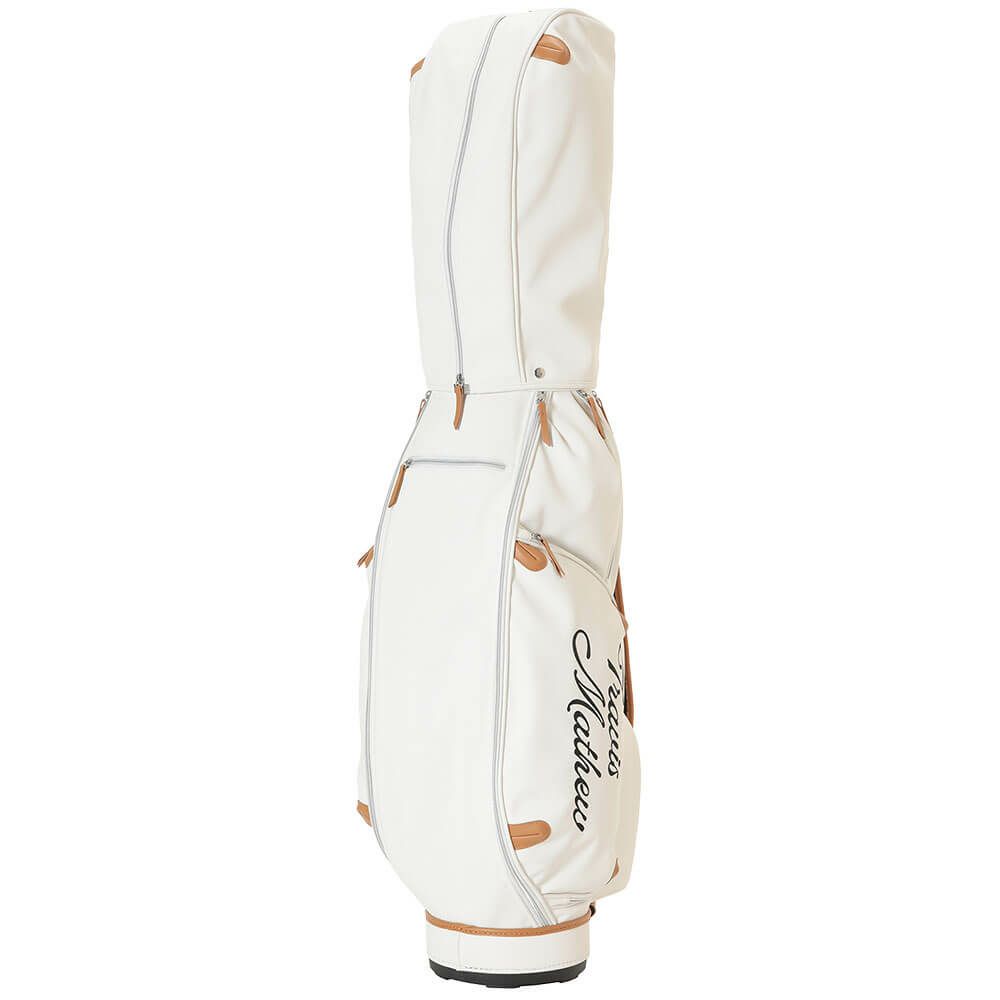 トラヴィスマシュー Travis Mathew　メンズ CANVAS キャディバッグ 7AL902 1WHT ホワイト　2025年モデル 詳細4