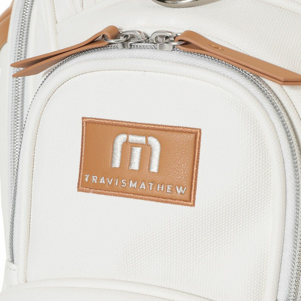 トラヴィスマシュー Travis Mathew　メンズ CANVAS キャディバッグ 7AL902 1WHT ホワイト　2025年モデル 詳細7