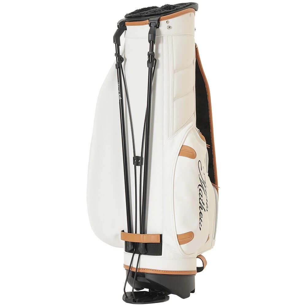 トラヴィスマシュー Travis Mathew　メンズ CANVAS スタンド キャディバッグ 7AL903 1WHT ホワイト　2025年モデル 詳細2