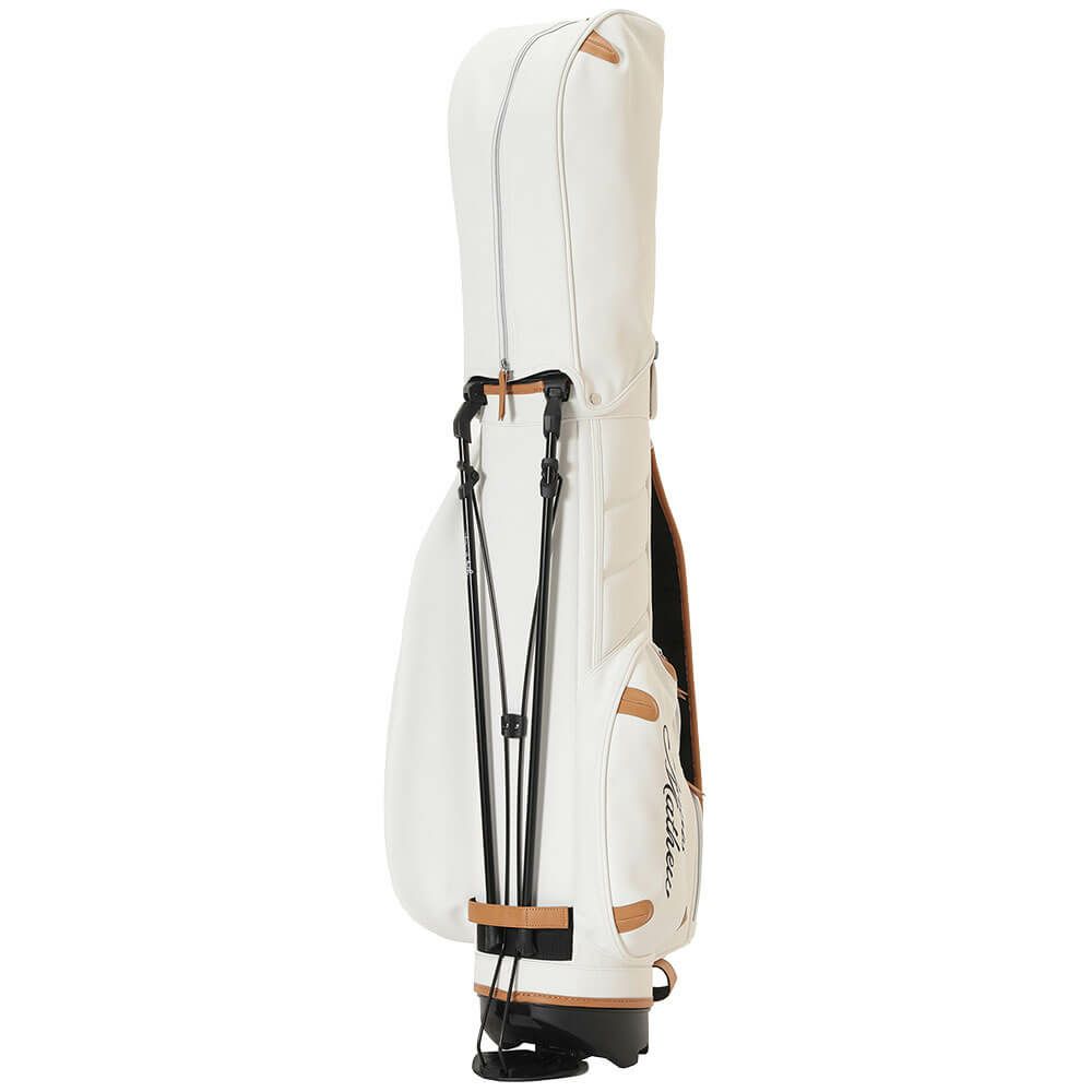 トラヴィスマシュー Travis Mathew　メンズ CANVAS スタンド キャディバッグ 7AL903 1WHT ホワイト　2025年モデル 詳細4