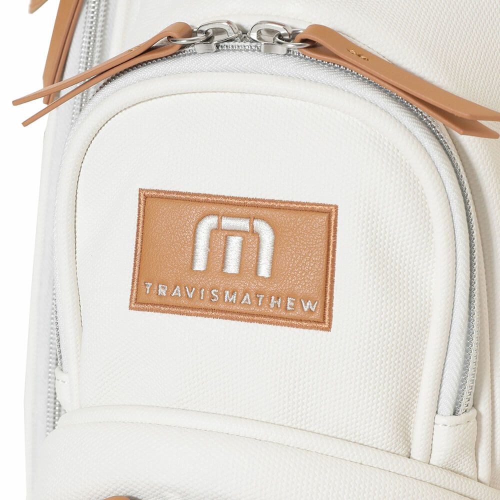 トラヴィスマシュー Travis Mathew　メンズ CANVAS スタンド キャディバッグ 7AL903 1WHT ホワイト　2025年モデル 詳細8