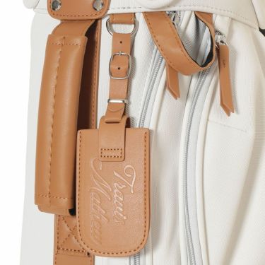 トラヴィスマシュー Travis Mathew　メンズ CANVAS スタンド キャディバッグ 7AL903 1WHT ホワイト　2025年モデル 詳細9