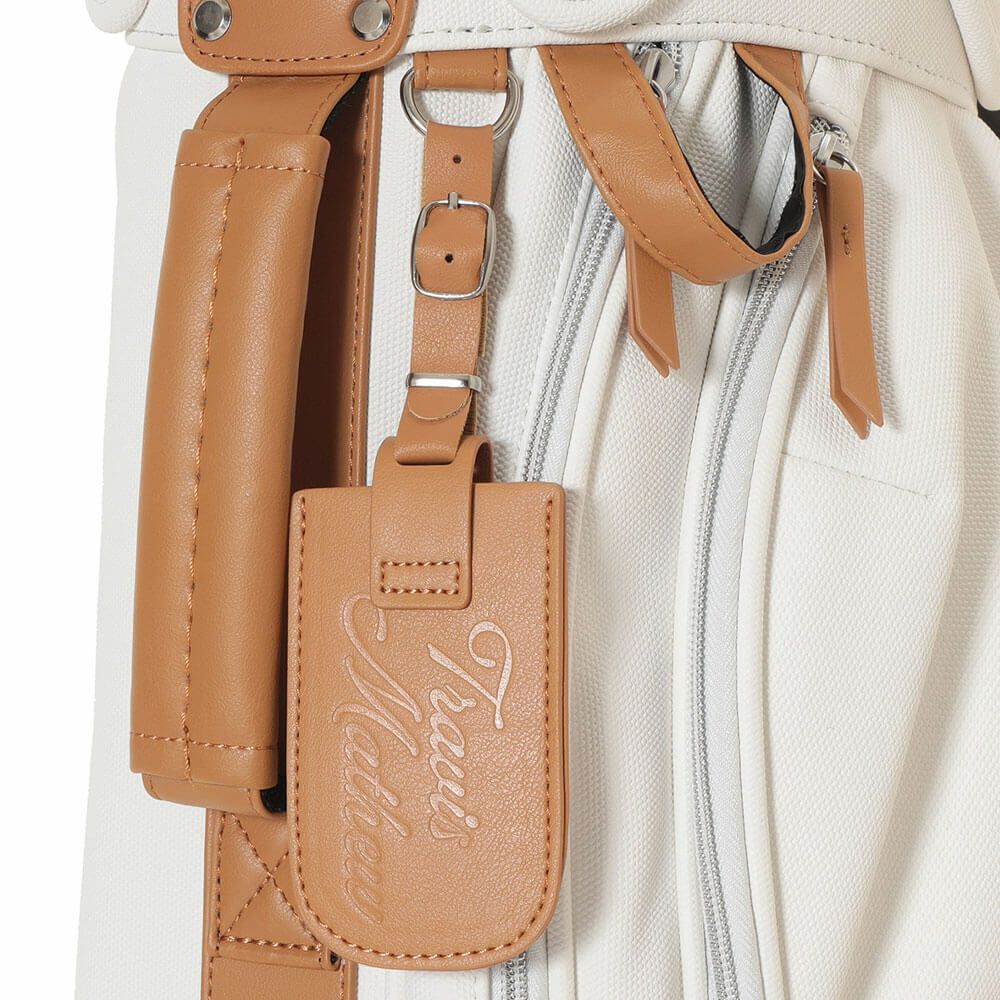 トラヴィスマシュー Travis Mathew　メンズ CANVAS スタンド キャディバッグ 7AL903 1WHT ホワイト　2025年モデル 詳細9
