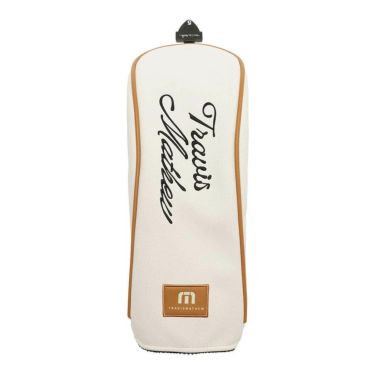 トラヴィスマシュー Travis Mathew　CANVAS フェアウェイウッド用 ヘッドカバー 7AL924 1WHT ホワイト　2025年モデル 詳細1