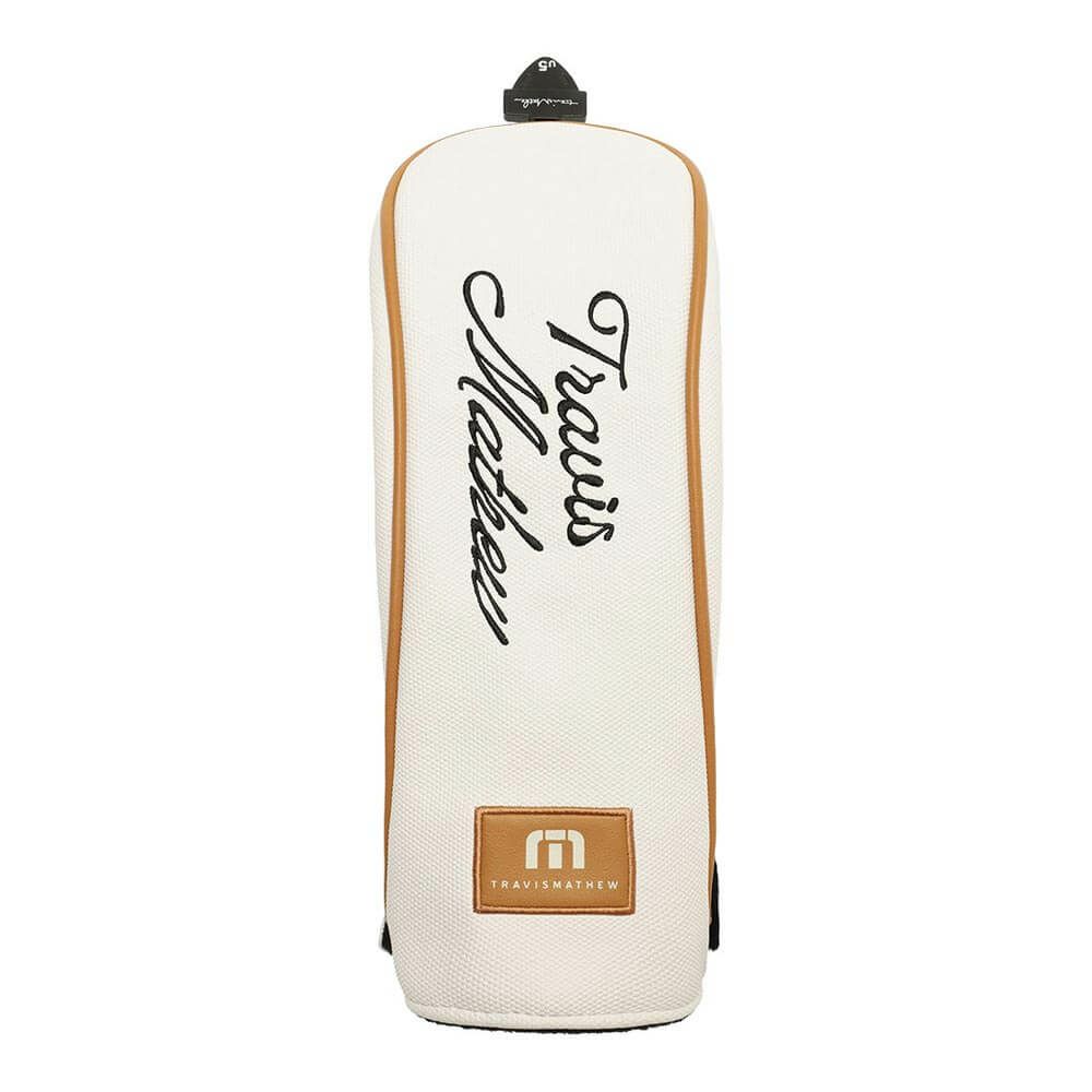 トラヴィスマシュー Travis Mathew　CANVAS ユーティリティ用 ヘッドカバー 7AL925 1WHT ホワイト　2025年モデル 詳細1