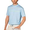 フットジョイ FootJoy　メンズ チェストライン 半袖 モックネックシャツ FJ-S25-S10　2025年モデル 詳細2