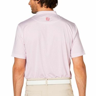 フットジョイ FootJoy　メンズ チェストライン 半袖 モックネックシャツ FJ-S25-S10　2025年モデル 詳細6