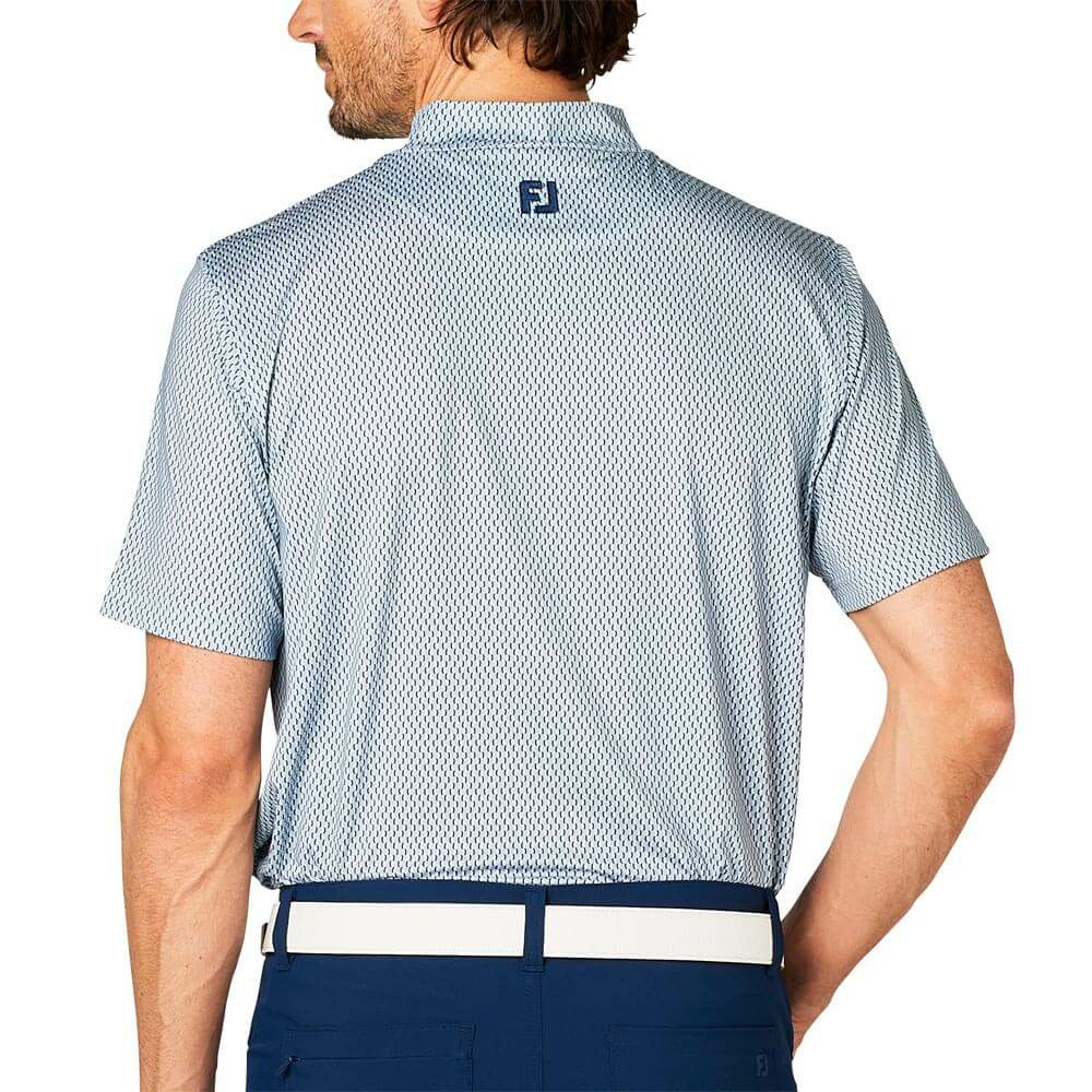フットジョイ FootJoy　メンズ チェストライン 半袖 モックネックシャツ FJ-S25-S10　2025年モデル 詳細9