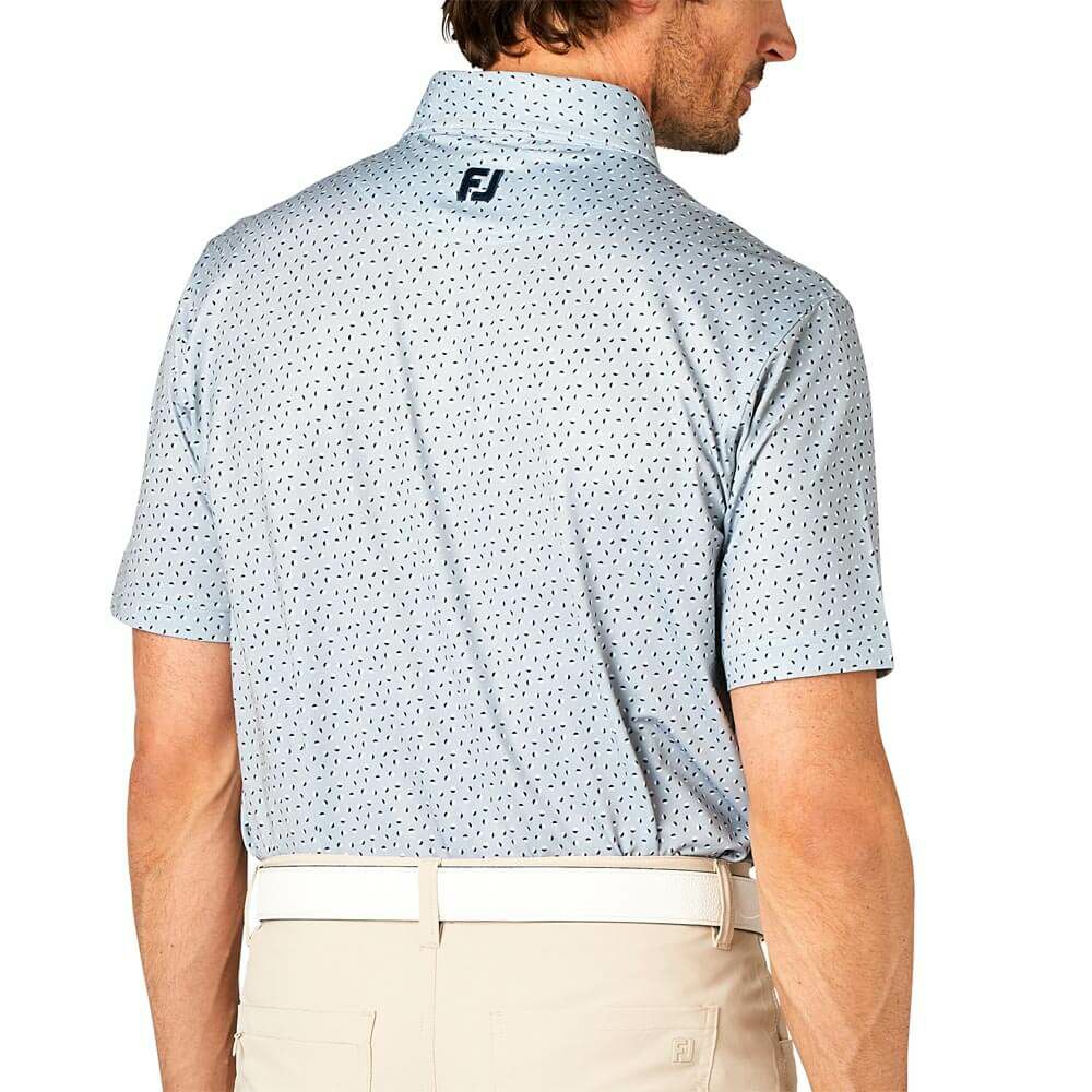 フットジョイ FootJoy　メンズ ボールプリント 半袖 ポロシャツ FJ-S25-S13　2025年モデル 詳細6