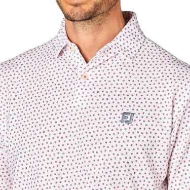 フットジョイ FootJoy　メンズ ボールプリント 半袖 ポロシャツ FJ-S25-S13　2025年モデル 詳細10
