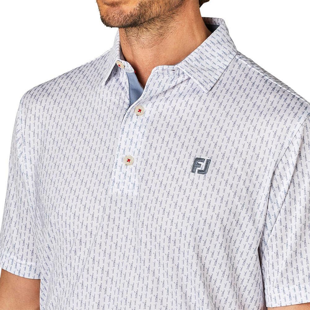 フットジョイ FootJoy　メンズ プレイヤーズ フィギュアプリント 半袖 ポロシャツ FJ-S25-S15　2025年モデル 詳細10