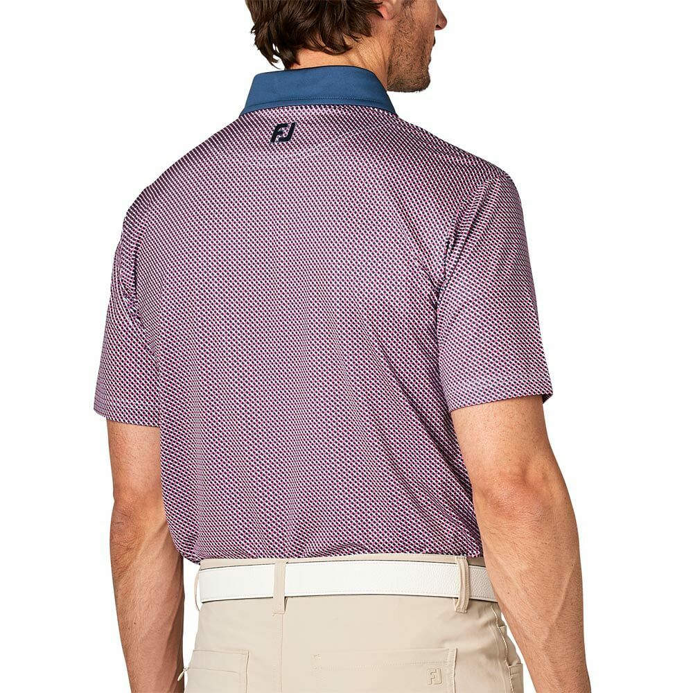 フットジョイ FootJoy　メンズ ダイアゴナル クレリック 半袖 ポロシャツ FJ-S25-S18　2025年モデル 詳細3