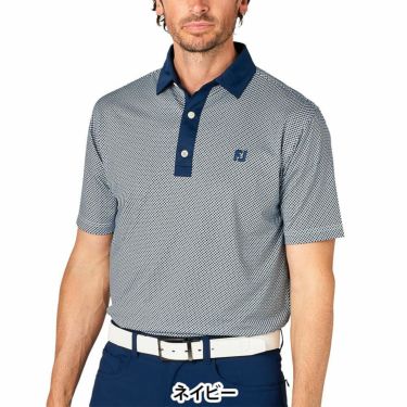 フットジョイ FootJoy　メンズ ダイアゴナル クレリック 半袖 ポロシャツ FJ-S25-S18　2025年モデル 詳細5