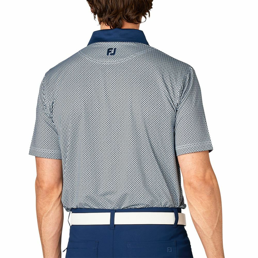 フットジョイ FootJoy　メンズ ダイアゴナル クレリック 半袖 ポロシャツ FJ-S25-S18　2025年モデル 詳細6