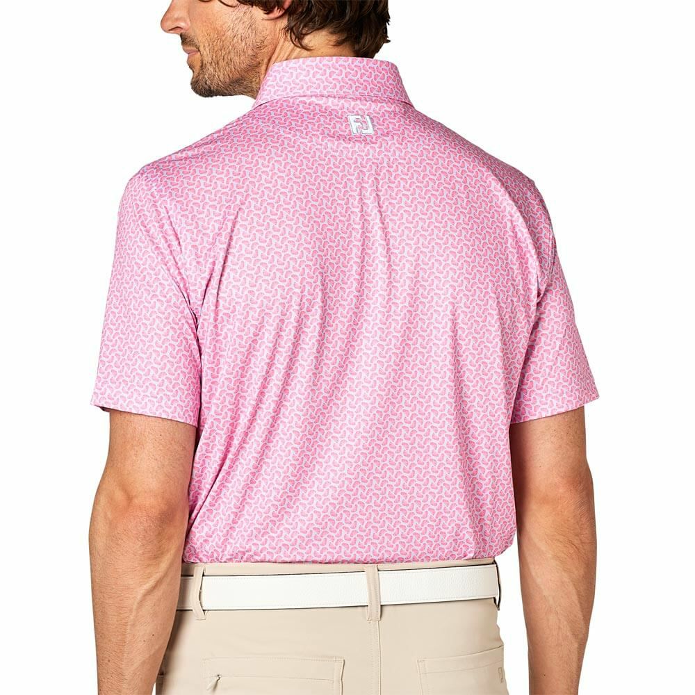 フットジョイ FootJoy　メンズ シトラスプリント 半袖 ポロシャツ FJ-S25-S19　2025年モデル 詳細3