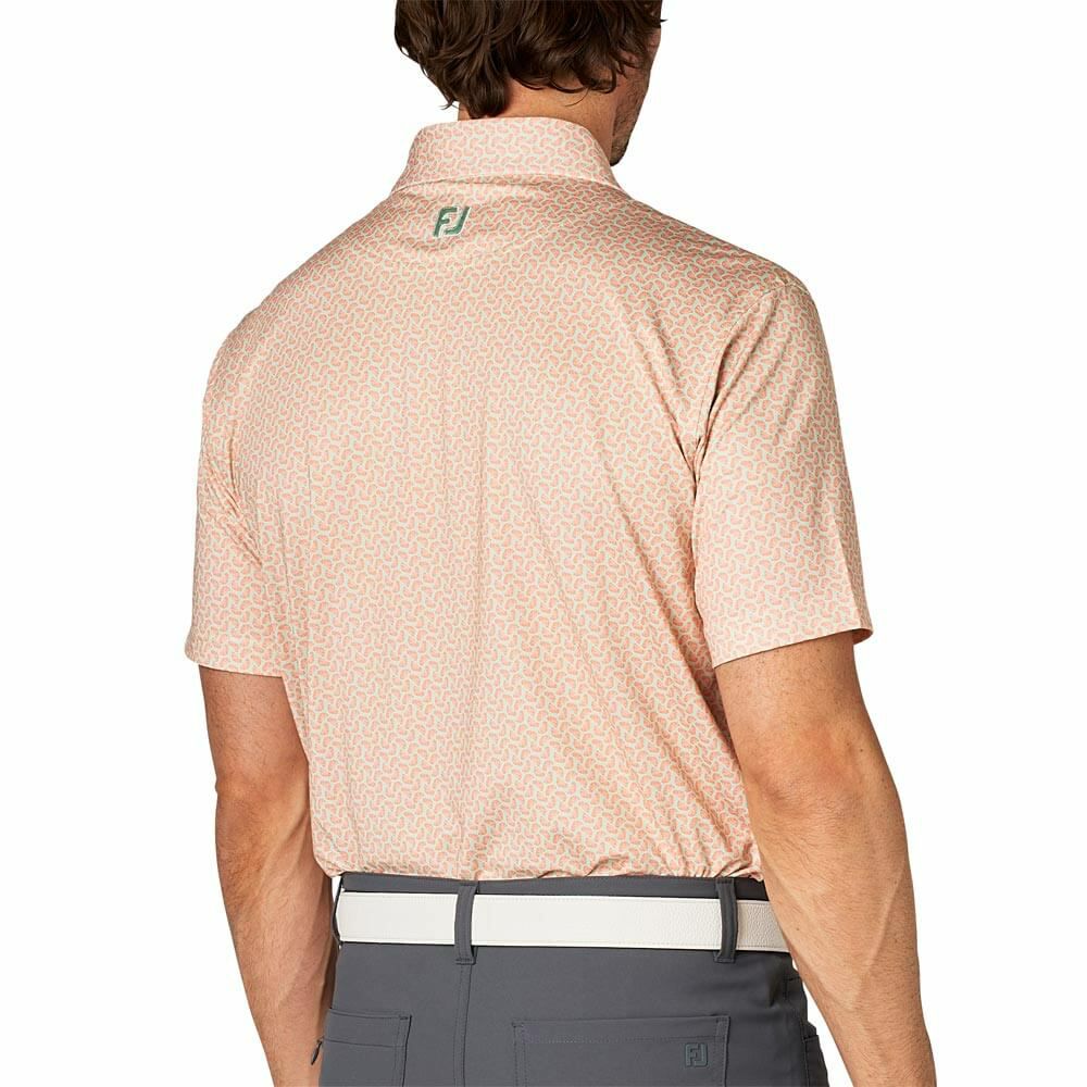 フットジョイ FootJoy　メンズ シトラスプリント 半袖 ポロシャツ FJ-S25-S19　2025年モデル 詳細6