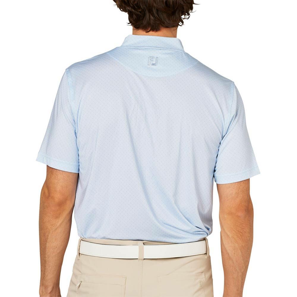 フットジョイ FootJoy　メンズ ループプリント 半袖 モックネックシャツ FJ-S25-S20　2025年モデル 詳細3