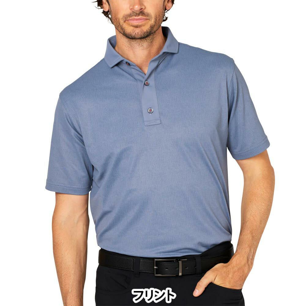 フットジョイ FootJoy　メンズ ワイドカラー鹿の子 半袖 ポロシャツ FJ-S25-S21　2025年モデル 詳細2