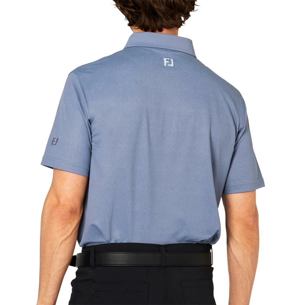 フットジョイ FootJoy　メンズ ワイドカラー鹿の子 半袖 ポロシャツ FJ-S25-S21　2025年モデル 詳細3