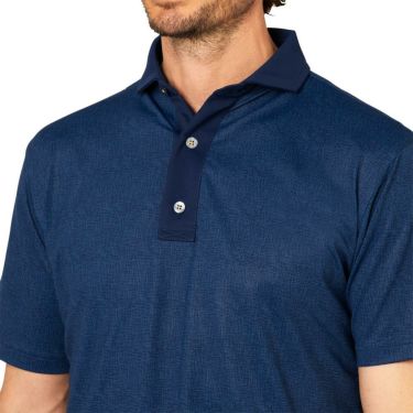 フットジョイ FootJoy　メンズ ワイドカラー鹿の子 半袖 ポロシャツ FJ-S25-S21　2025年モデル 詳細7