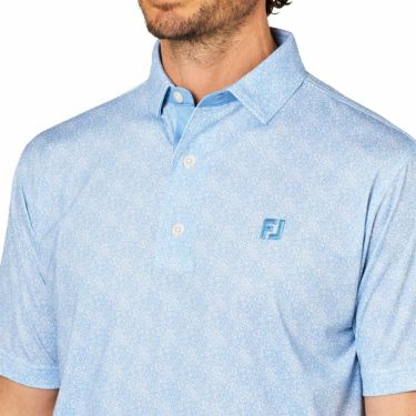 フットジョイ FootJoy　メンズ スプレーミストプリント 半袖 ポロシャツ FJ-S25-S22　2025年モデル 詳細4