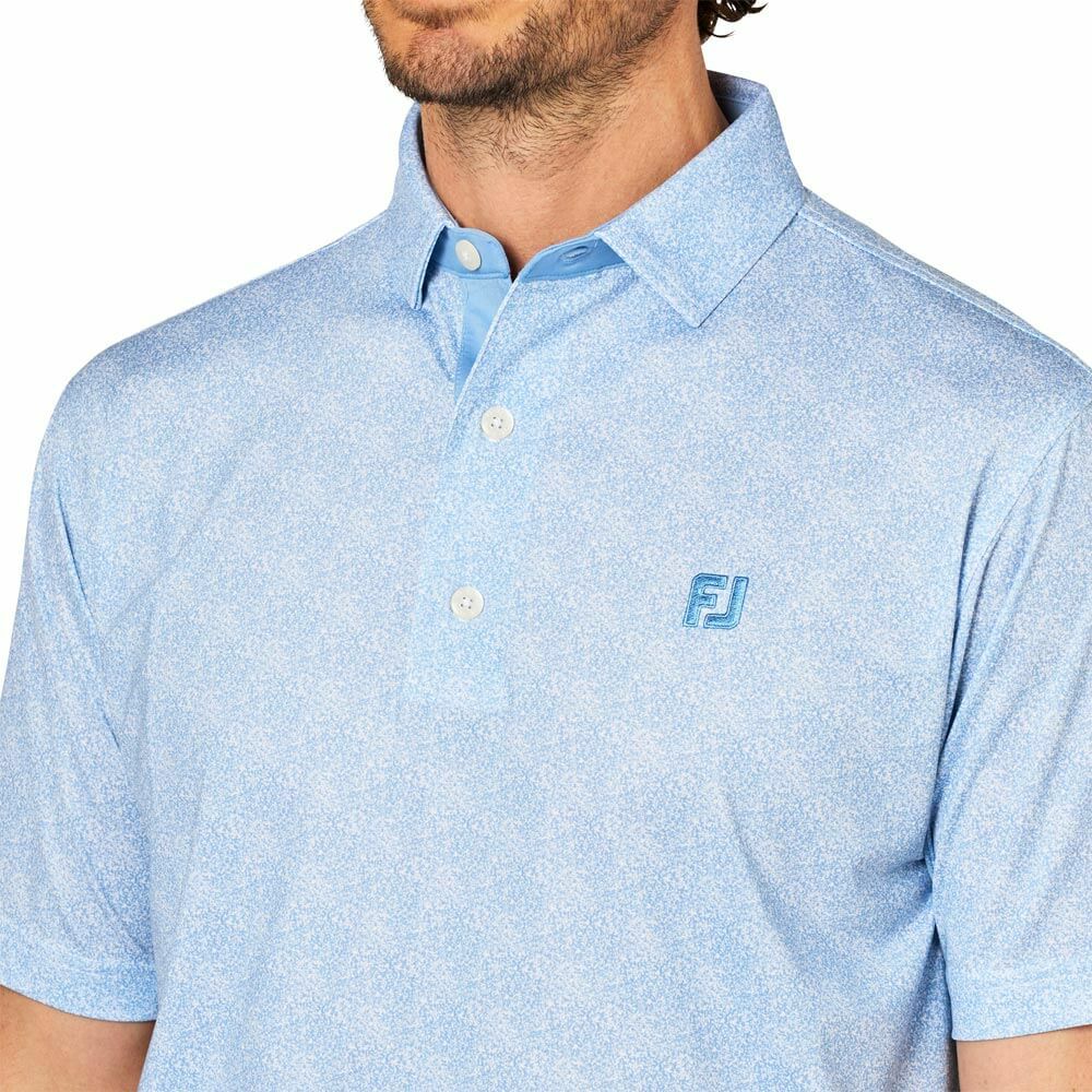 フットジョイ FootJoy　メンズ スプレーミストプリント 半袖 ポロシャツ FJ-S25-S22　2025年モデル 詳細4