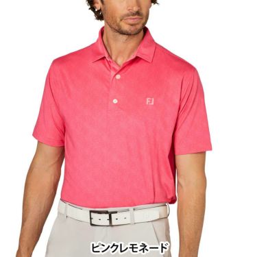 フットジョイ FootJoy　メンズ スプレーミストプリント 半袖 ポロシャツ FJ-S25-S22　2025年モデル 詳細5