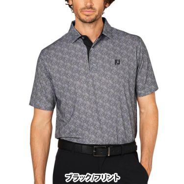 フットジョイ FootJoy　メンズ スプレーミストプリント 半袖 ポロシャツ FJ-S25-S22　2025年モデル 詳細8