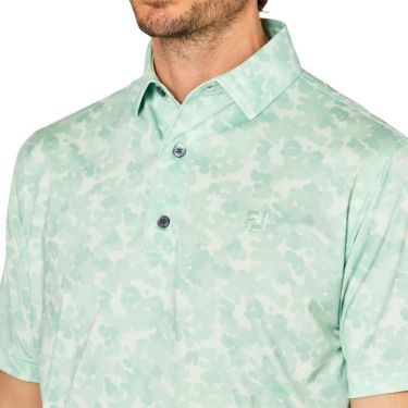 フットジョイ FootJoy　メンズ ポップカモプリント 半袖 ポロシャツ FJ-S25-S24　2025年モデル 詳細4
