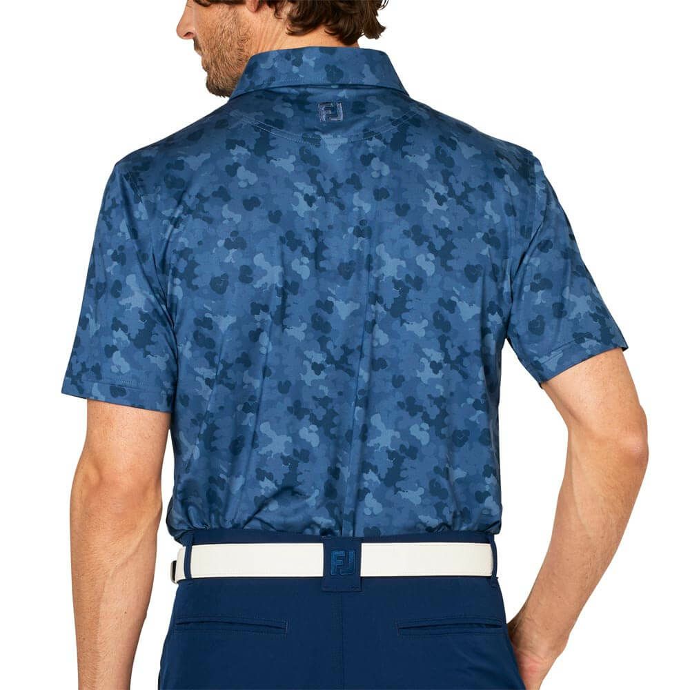 フットジョイ FootJoy　メンズ ポップカモプリント 半袖 ポロシャツ FJ-S25-S24　2025年モデル 詳細6