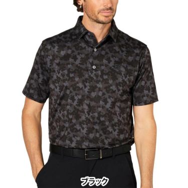 フットジョイ FootJoy　メンズ ポップカモプリント 半袖 ポロシャツ FJ-S25-S24　2025年モデル 詳細8