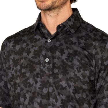 フットジョイ FootJoy　メンズ ポップカモプリント 半袖 ポロシャツ FJ-S25-S24　2025年モデル 詳細10