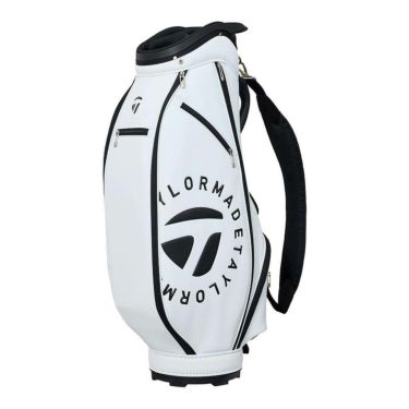 テーラーメイド　サークルロゴ キャディバッグ UN747 M13562 ホワイト　2025年モデル 詳細1