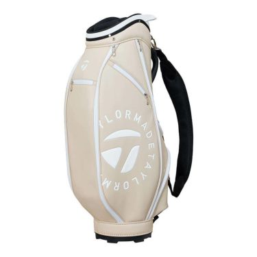 テーラーメイド　サークルロゴ キャディバッグ UN747 M13565 ベージュ　2025年モデル 詳細1