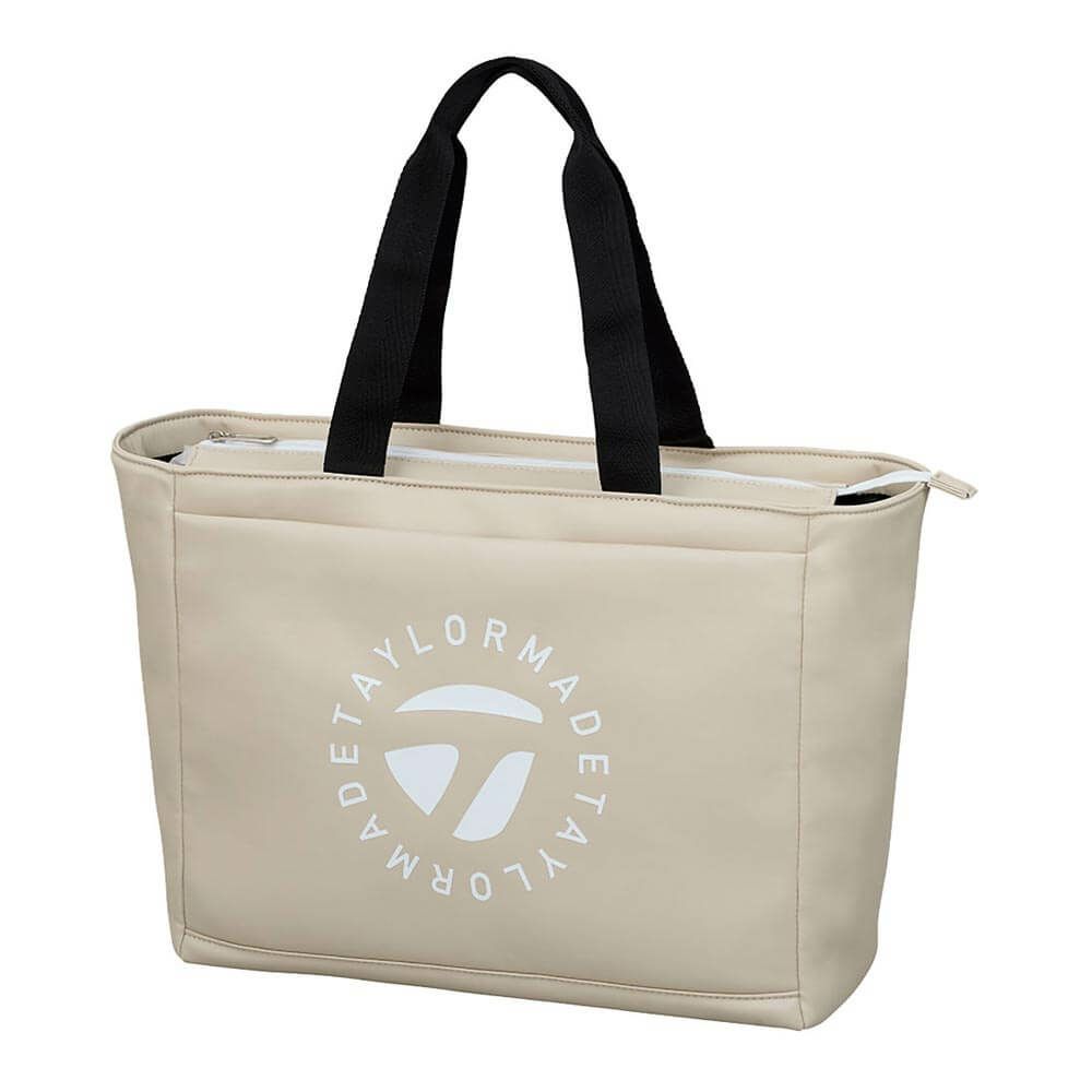 テーラーメイド　サークルロゴ トートバッグ UN749 M13573 ベージュ　2025年モデル 詳細1