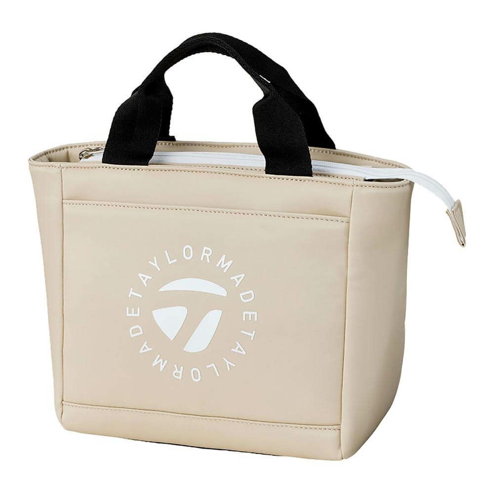 テーラーメイド　サークルロゴ ラウンドトートバッグ UN751 M13581 ベージュ　2025年モデル 詳細1
