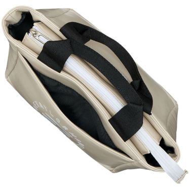 テーラーメイド　サークルロゴ ラウンドトートバッグ UN751 M13581 ベージュ　2025年モデル 詳細4