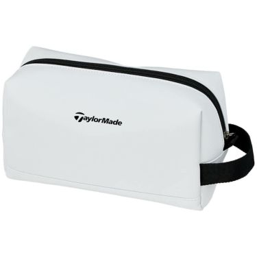 テーラーメイド　サークルロゴ ポーチ UN752 M13582 ホワイト　2025年モデル 詳細2