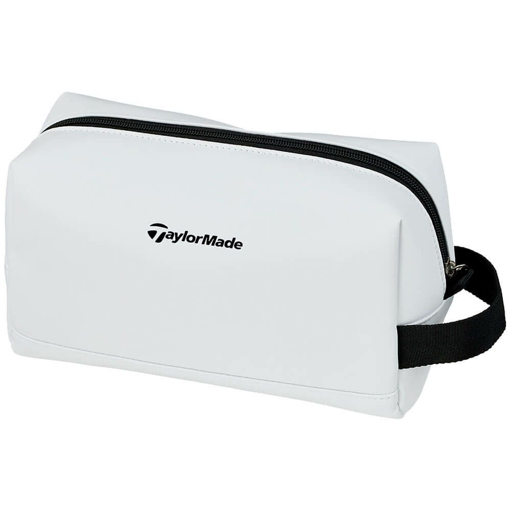 テーラーメイド　サークルロゴ ポーチ UN752 M13582 ホワイト　2025年モデル 詳細2