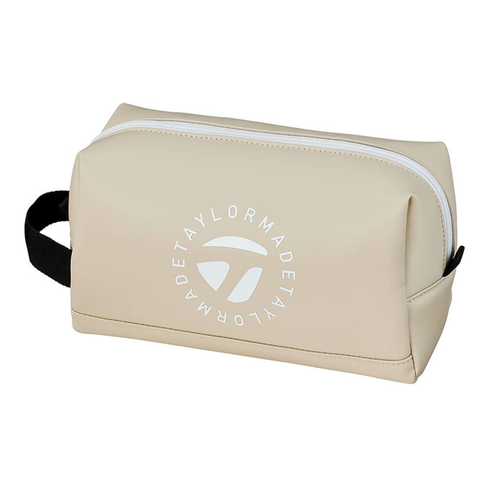 テーラーメイド　サークルロゴ ポーチ UN752 M13585 ベージュ　2025年モデル 詳細1