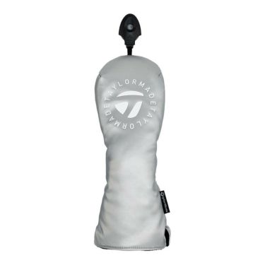 テーラーメイド　サークルロゴ ヘッドカバー フェアウェイウッド用 UN787 M13692 シルバー　2025年モデル 詳細1